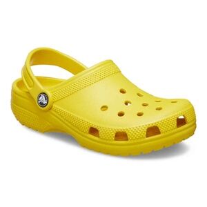 Yellow Kids Crocs Used Size C6